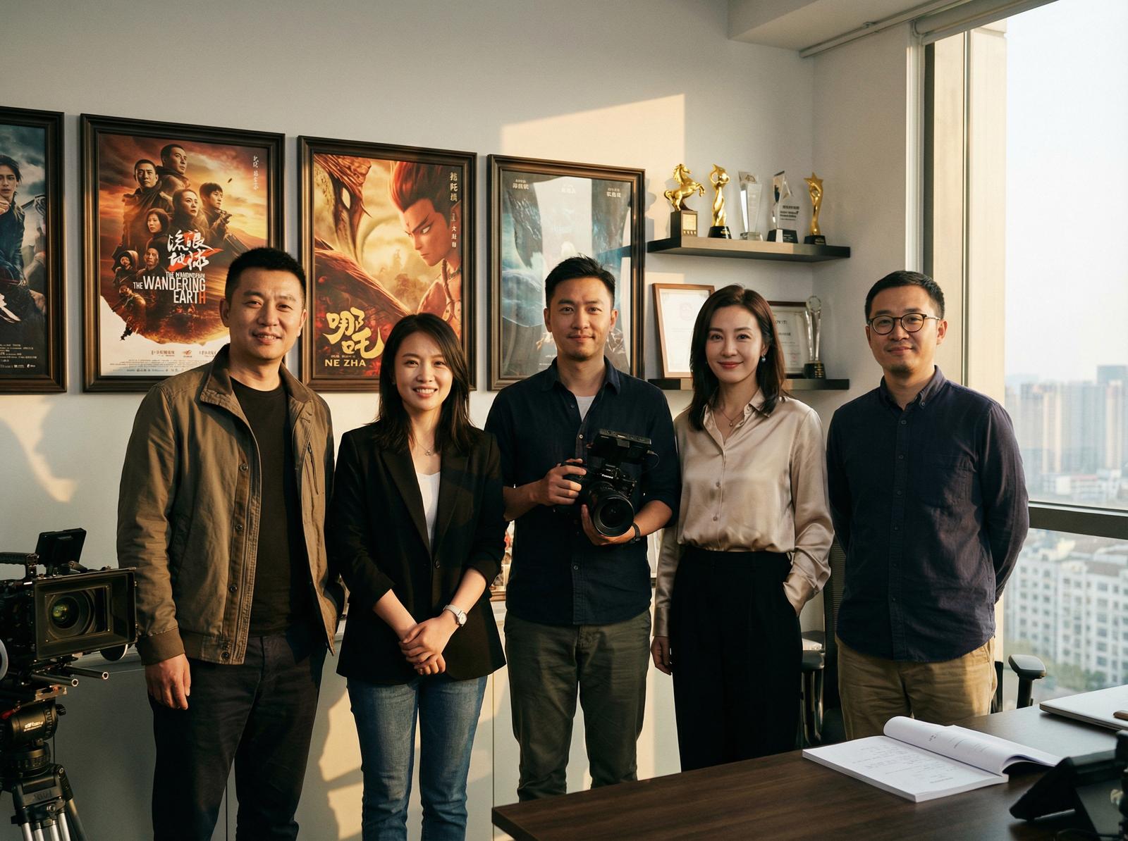 母狗传媒专家团队合影